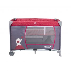 CUNA CORRAL HAPPY DREAM EBABY- ROJO - EB727-1RJ