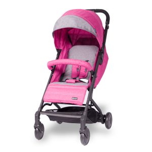 COCHE DE PASEO AGATA EBABY - ROSADO - EB1015RSD