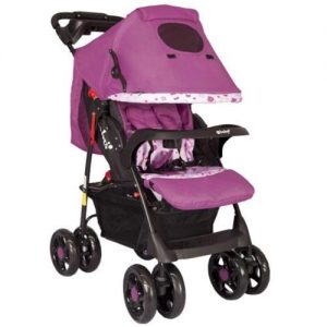COCHE DE PASEO THEO - EBABY - MORADO - EB161MRD