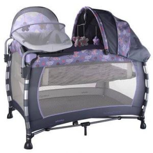 CORRAL CUNA FUNNY ZOO EBABY- LILA - EB778LI