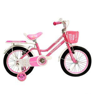Bicicleta para niña aro 16 ROSA OSCURO 2