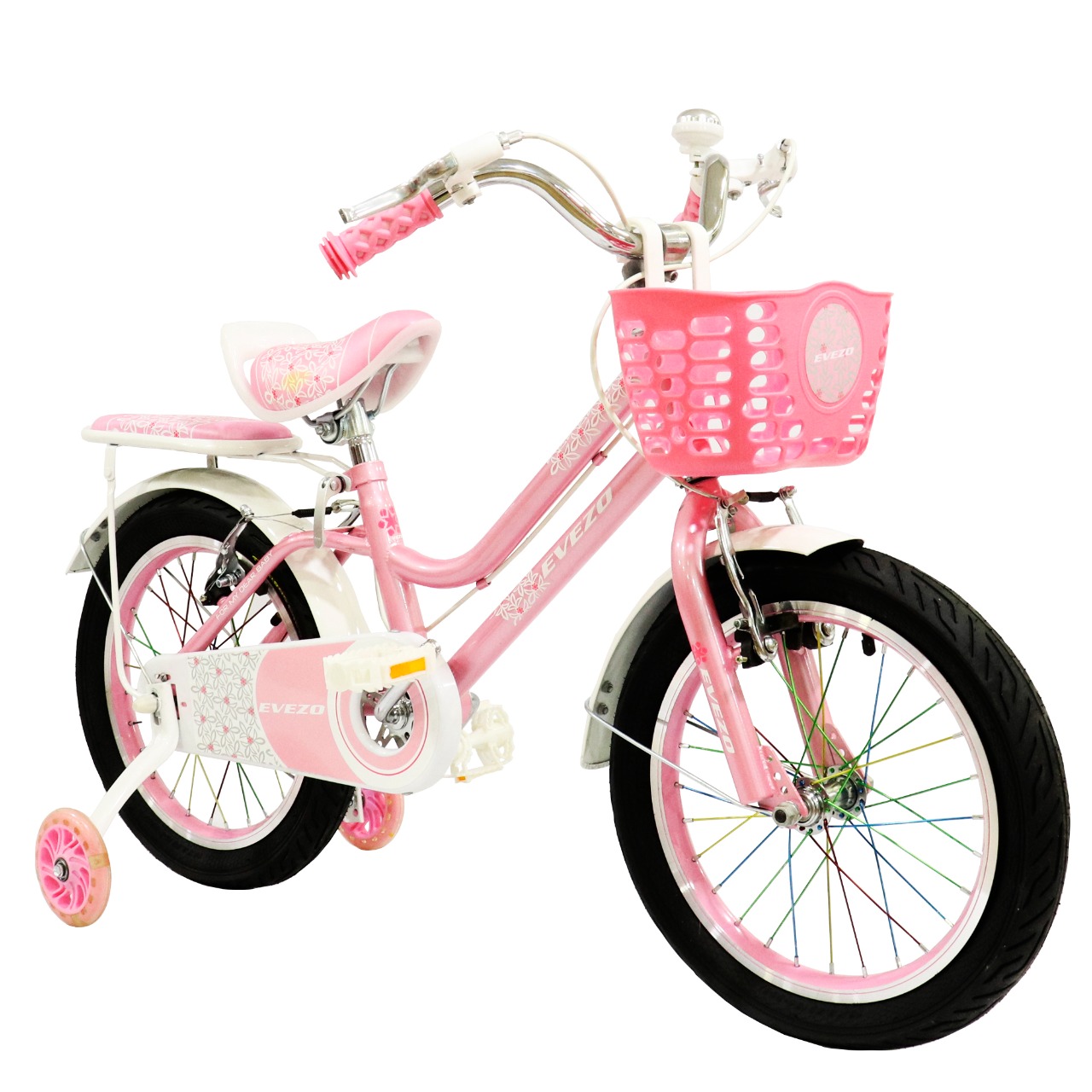 BICICLETA INFANTIL ARO 16 EVEZO – ROSA CLARO – EB16GK01R - Ebaby Ecuador