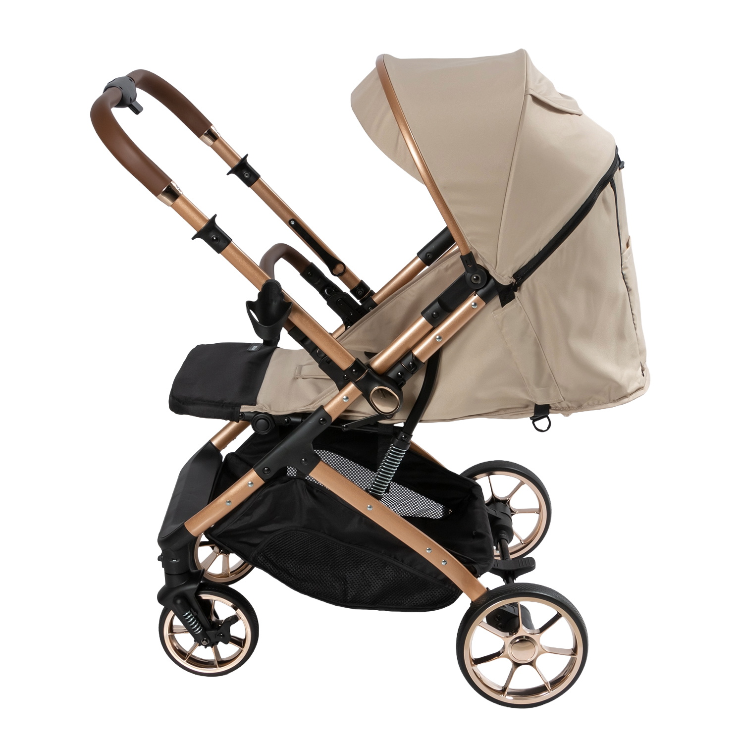 BEIGE MANGO REVERSIBLE - RESPALDAR Y REPOSAPIES REGULABLES