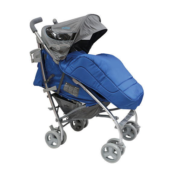 baby stroller blue